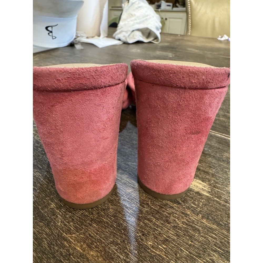 Veronica Beard Women's Pink Ganita Slide Heel Sandal Size 5 - Picture 5 of 12